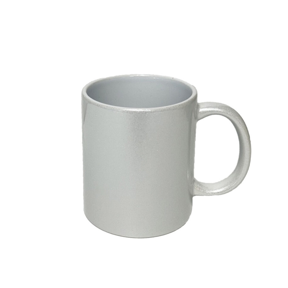 Taza Aperlada Plata 11oz
