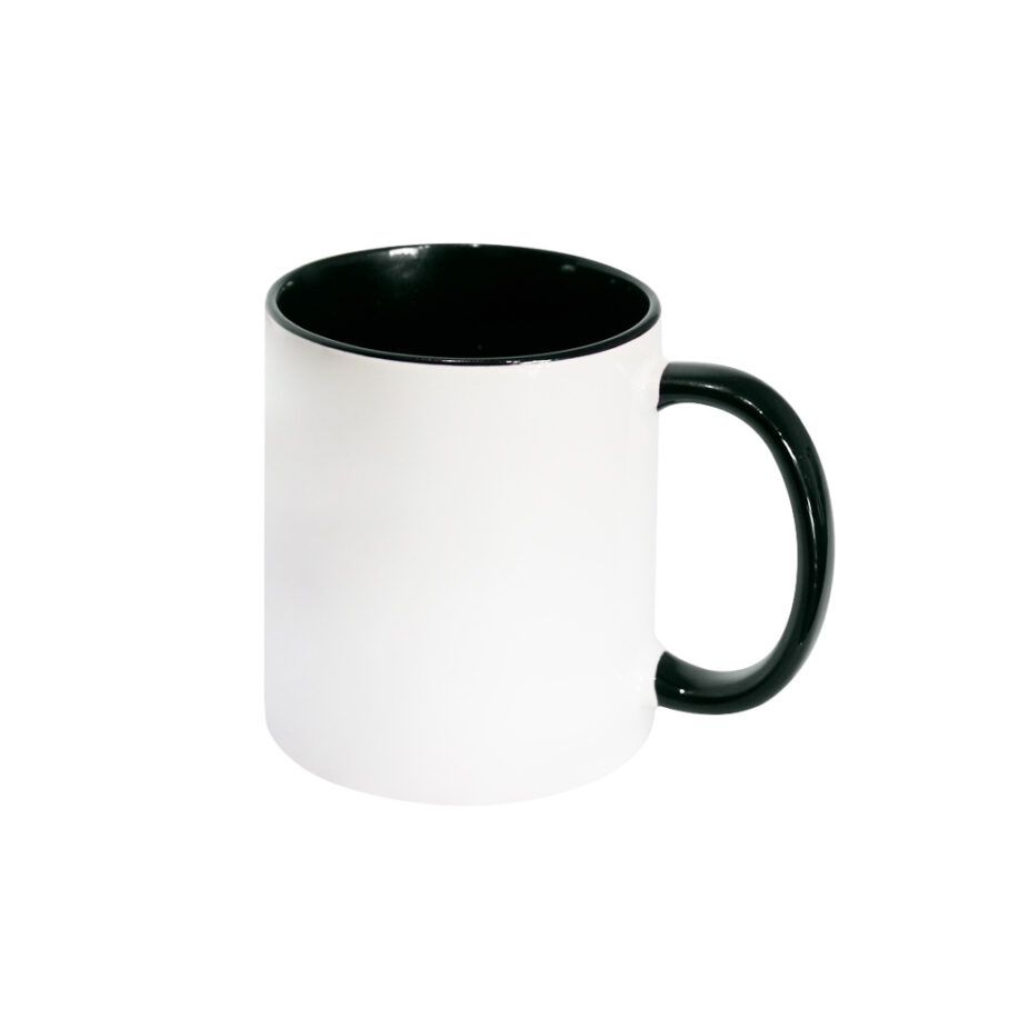 Taza Interior y Mango Negro 11oz