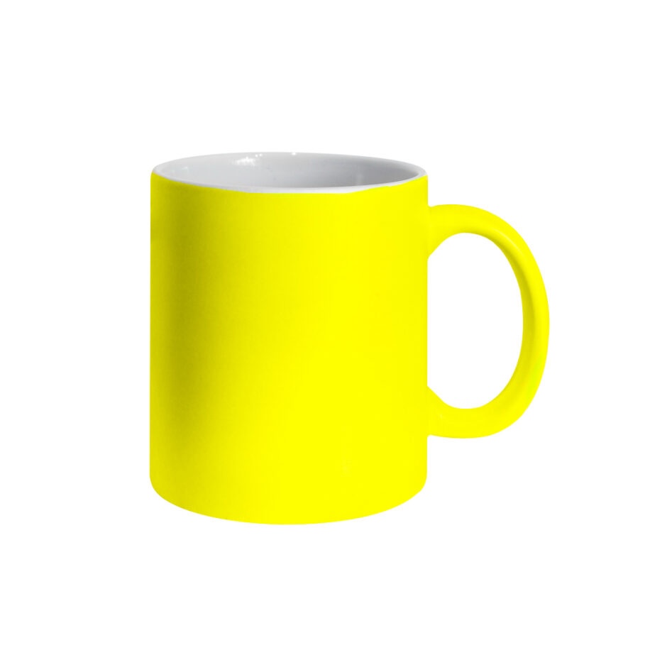 Taza Neón Amarillo 11oz