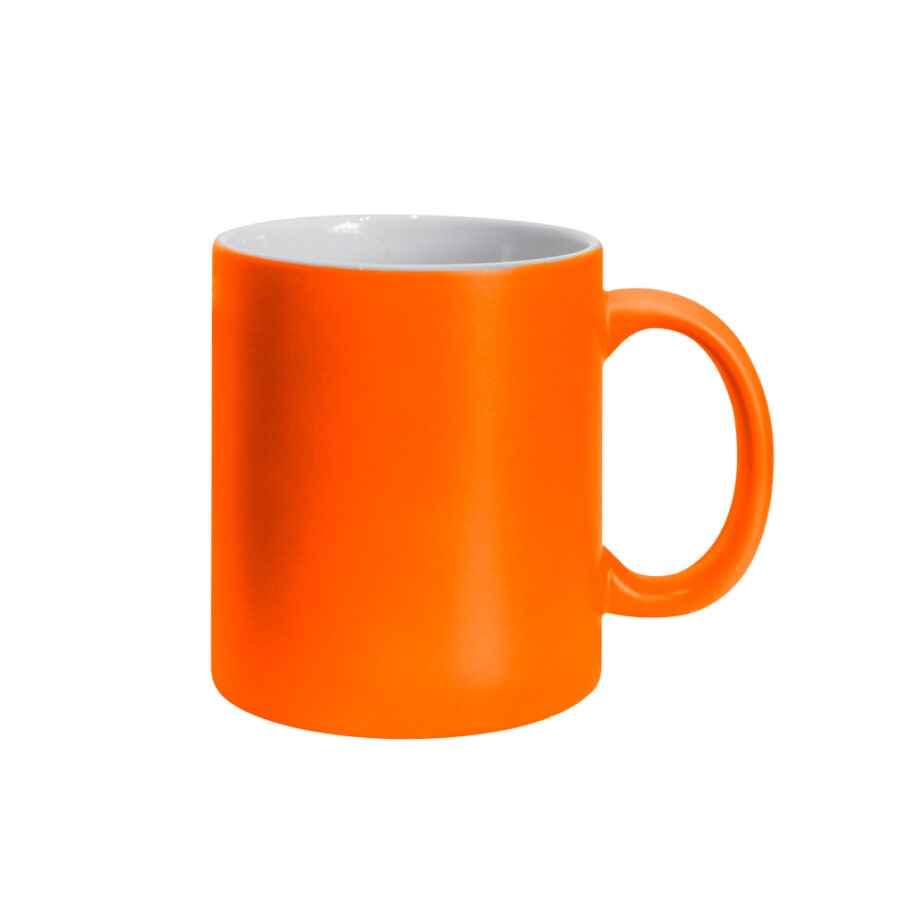 Taza Neón Naranja 11oz