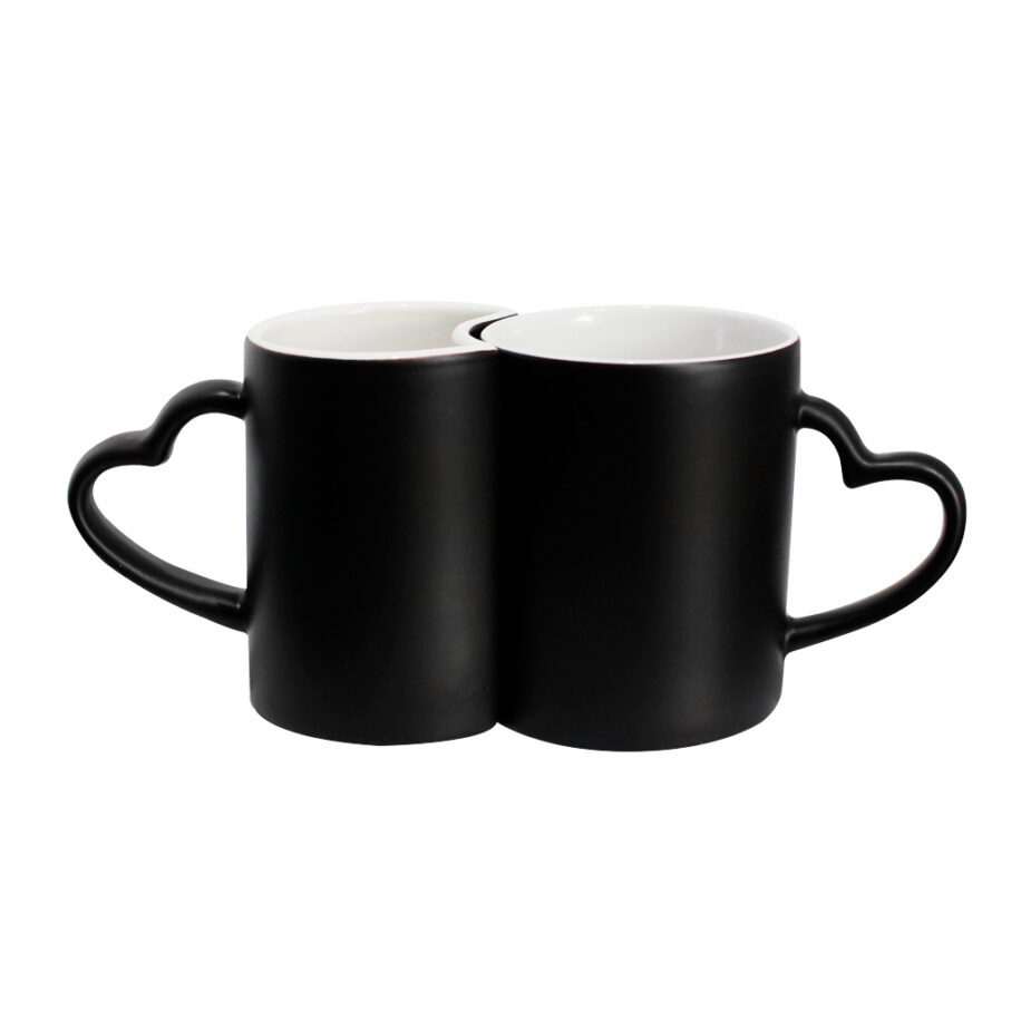 Tazas Mágicas Corazón Set (2 Tazas) 11oz