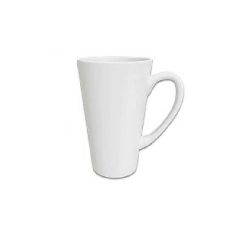 Taza Cónica Blanca 17oz